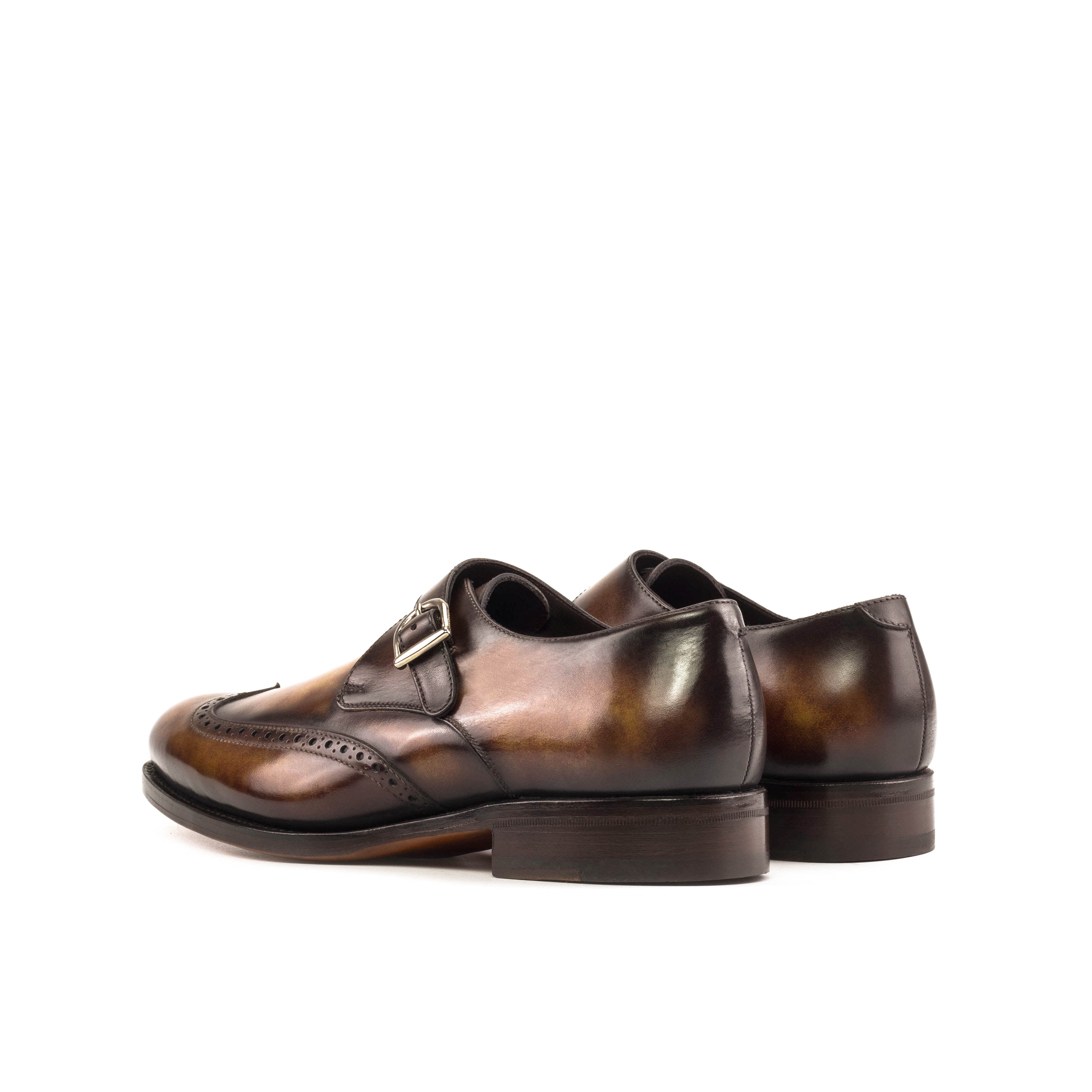 Anthony Michaels Cognac Patina Single Monk