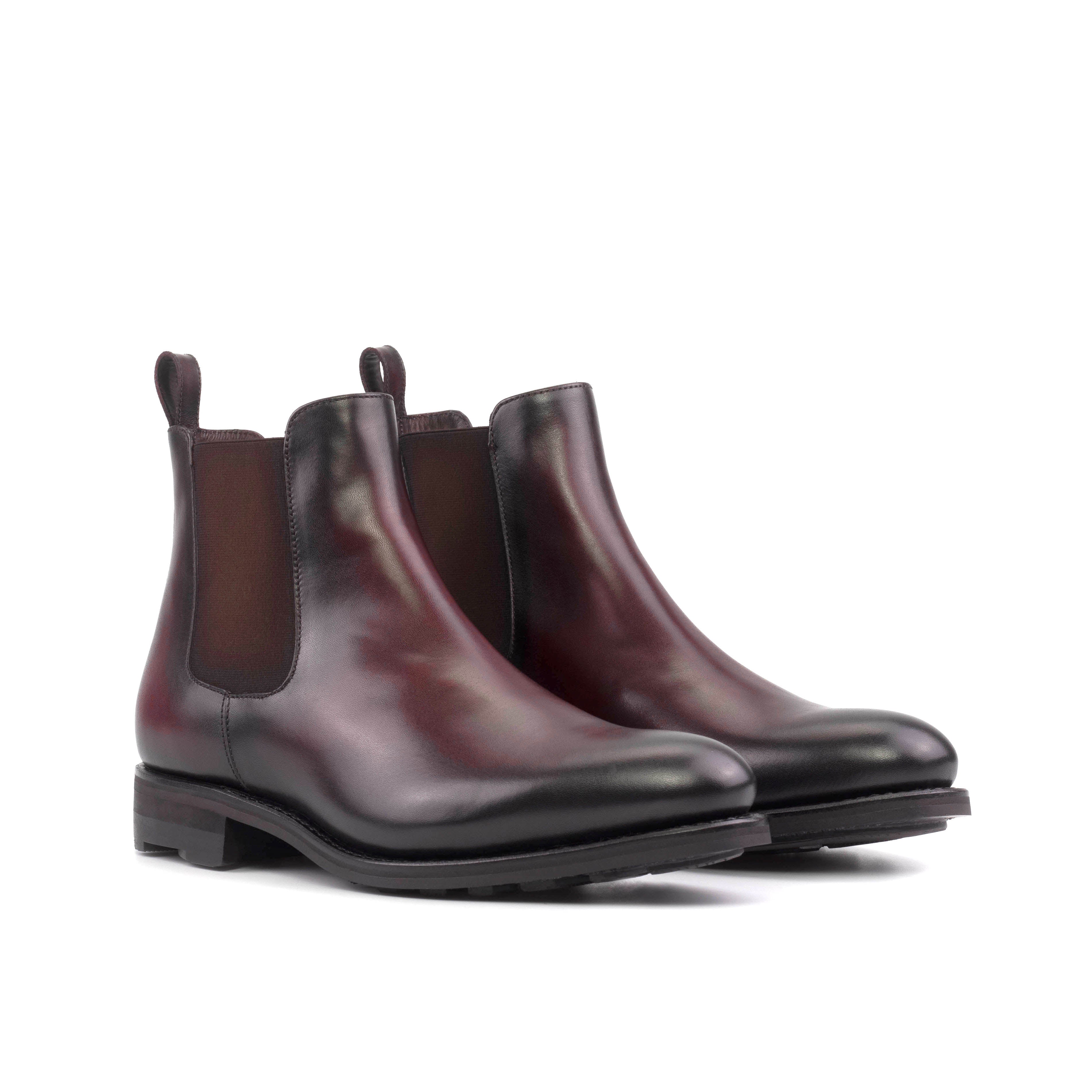 Anthony Michaels Burgundy Chelsea Boot