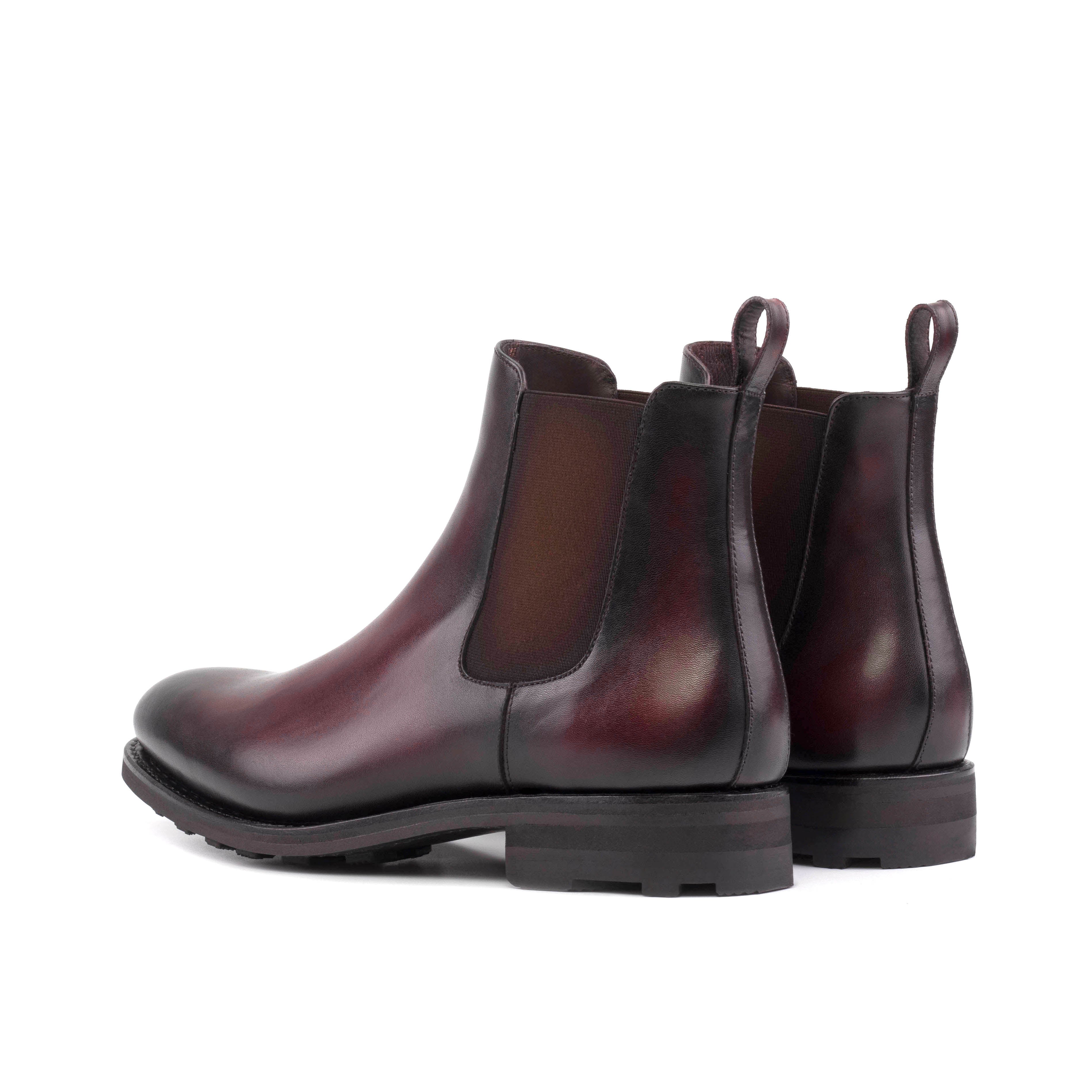 Anthony Michaels Burgundy Chelsea Boot