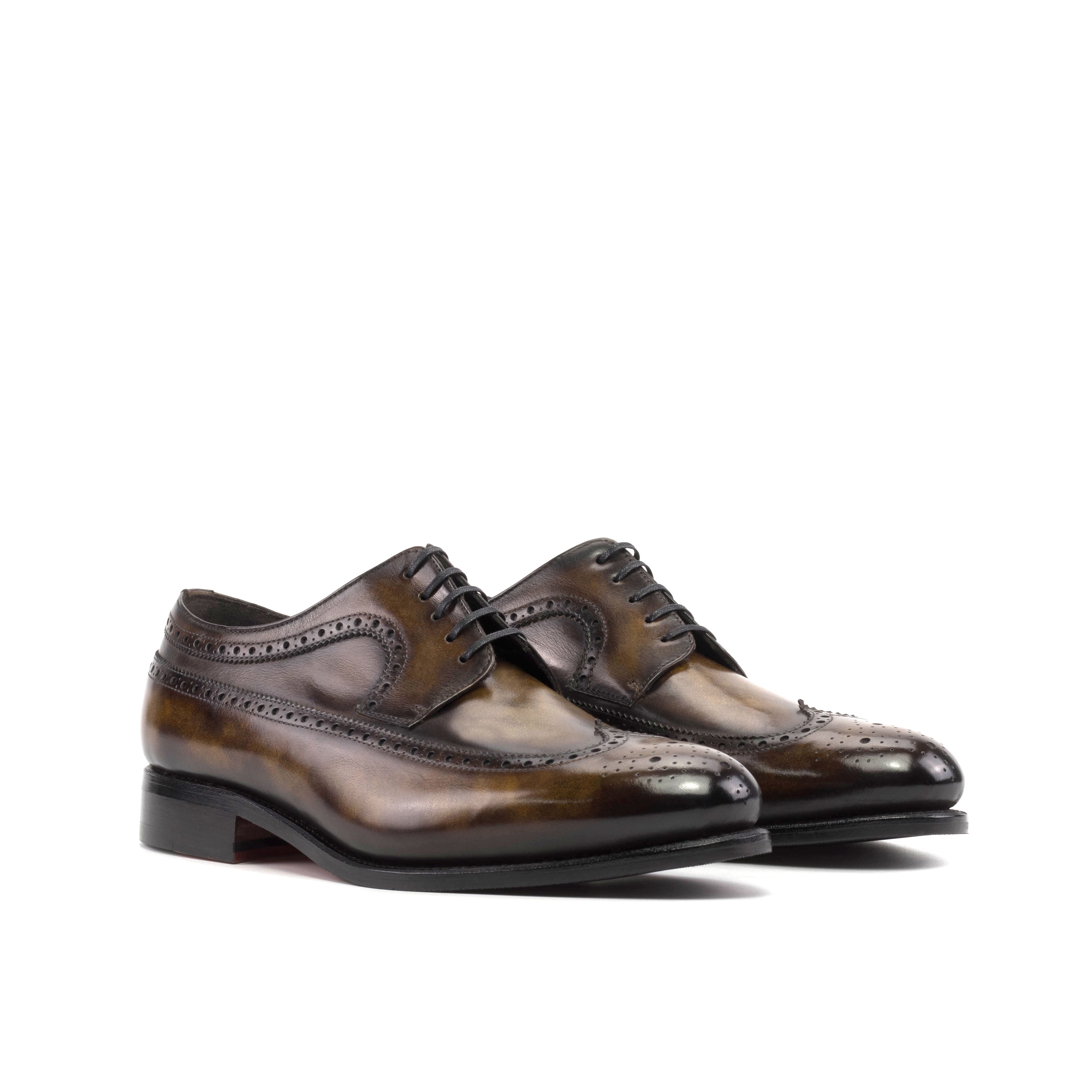 Anthony Michaels Tobacco Patina Longwing Blucher
