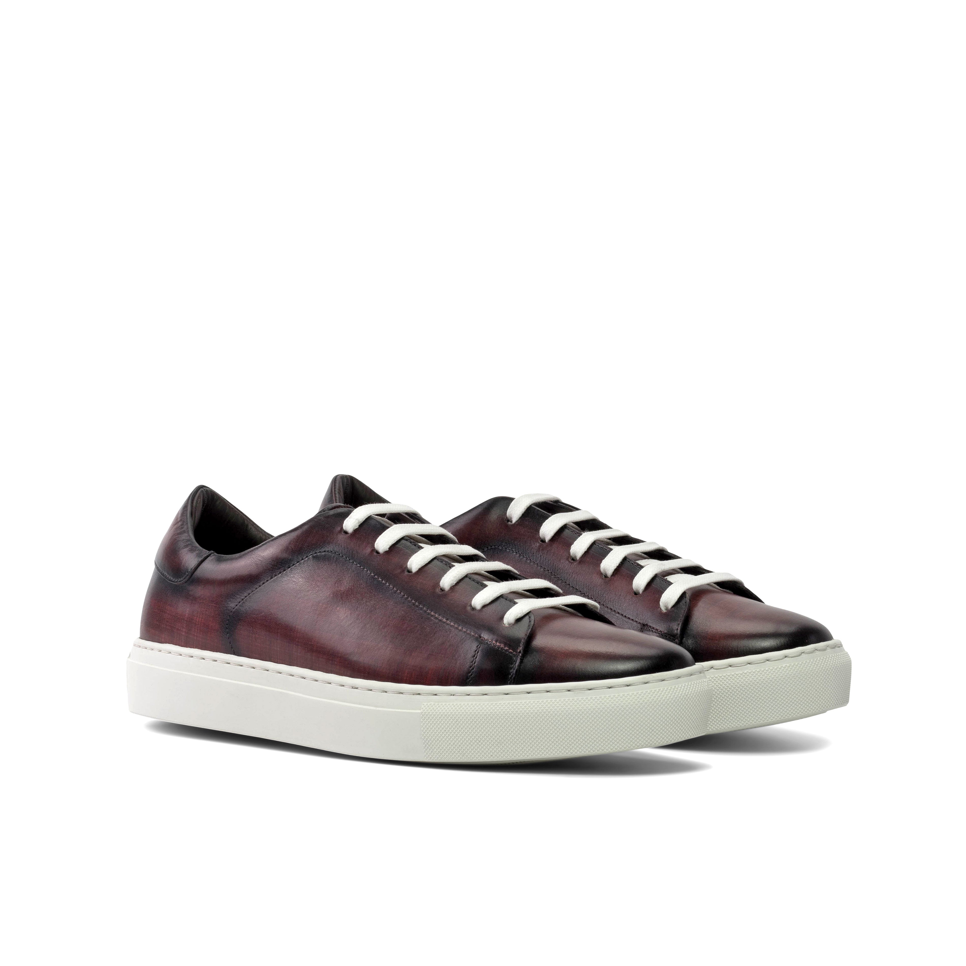 Anthony Michaels Burgundy Patina Trainer