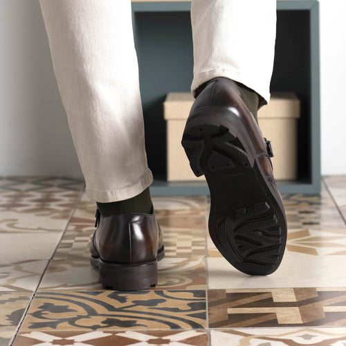 Anthony Michaels Brown Patina Single Monk